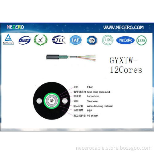 GYXTW unitube optic fiber cable